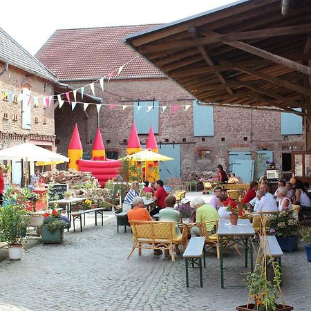 Vierzeithof - Hofcafe Eiszeit Otel Bebertal Dış mekan fotoğraf